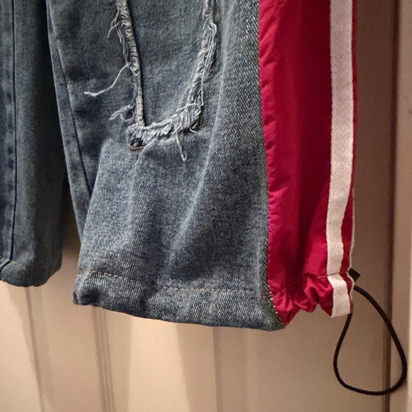 NEW Women’s Y2K High Waist Hip Hop Casual Trendy Baggy Pants Size L - Picture 3 of 13